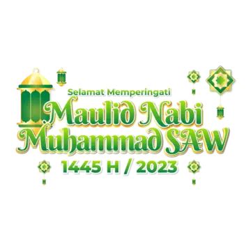 Text Of Maulid Nabi Year H Vector Birthday Of The Prophet Hot Sex Picture