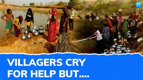 Residents Of Maharashtra S Amravati District Forced To Drink Water From