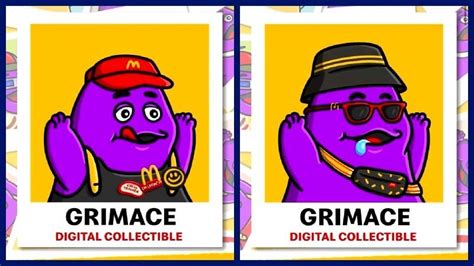 McDonalds new "Monster" Grimace PFP collection is already 73% minted ...