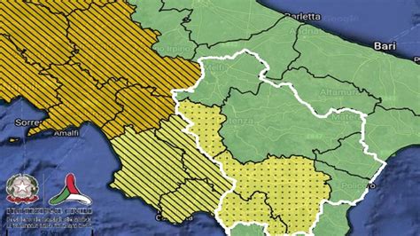 METEO Basilicata ALLERTA METEO gialla per Mercoledì 6 Novembre 2019