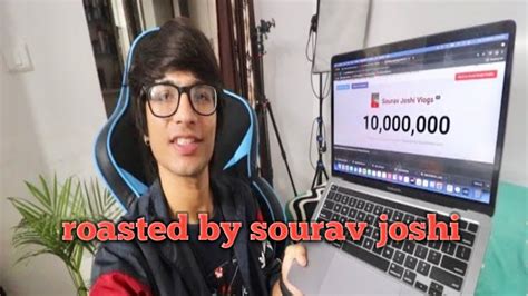 Roasted By Sourav Joshi M Subscriber Anjanabiswas Youtube