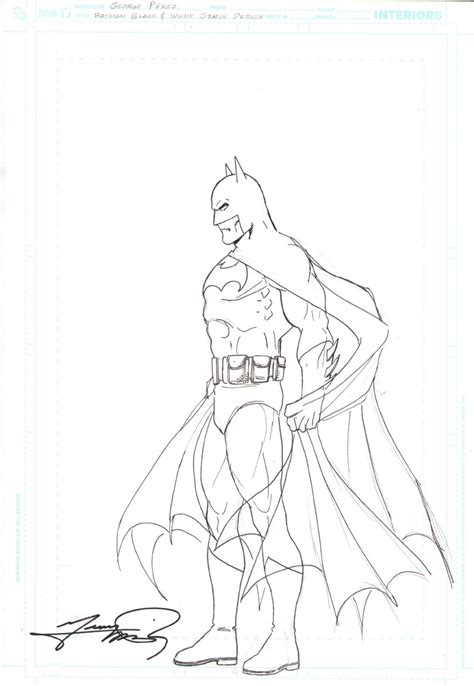 Comic Art For Sale From Anthony S Comicbook Art Batman Black White