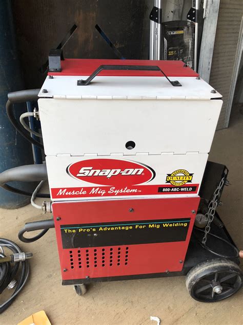 Snap On Muscle Mig Welder Like New 110v Spool Gun For Sale In Riverside