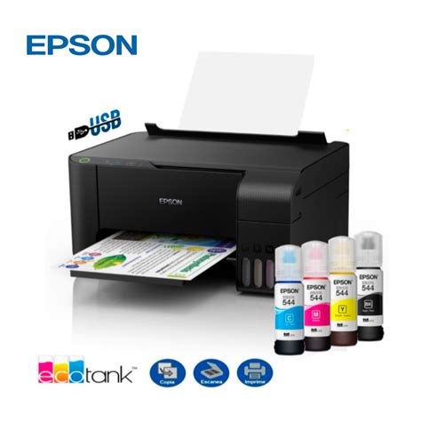 IMPRESORA EPSON L3210 Imprime Copia Escanea Usb Tienda Peruana