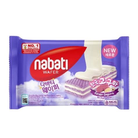 Mekar Mart Nabati Wafer G Korean Goguma