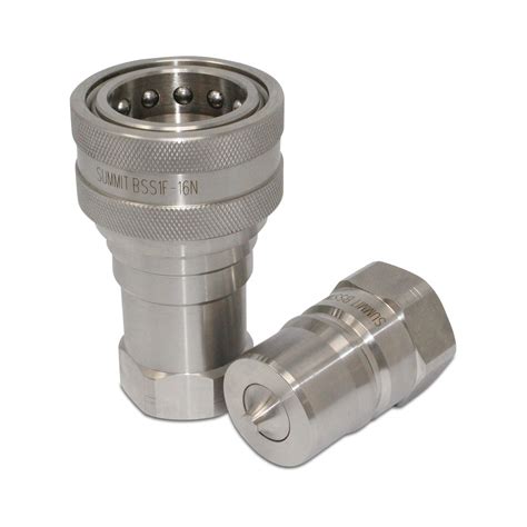 Buy Npt Iso B Stainless Steel Quick Disconnect Hydraulic