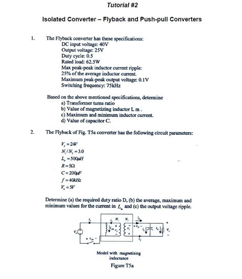 Flyback Output Inductor