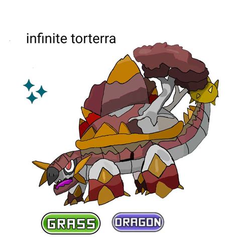 Shiny infinite torterra by Daniellfc2003 on DeviantArt