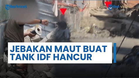 Jebakan Maut Brigade Al Quds Senjata Bak Rongsokan Buat Tank Merkava