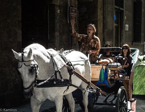 Turiste In Carrozza Firenze Mario Conti Flickr