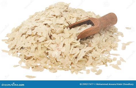 Flattened Rice Puffed Rice And Popped Rice Stock Image 219354187