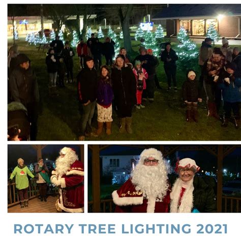 Annual Tree Lighting Festival Rotary Club Of Greenville