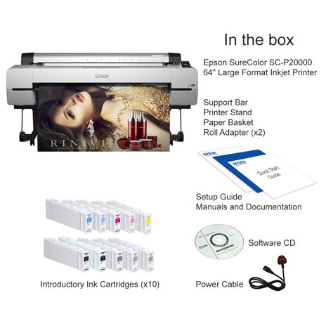 Epson Surecolor Sc P Large Format Inkjet Printer C Ce A