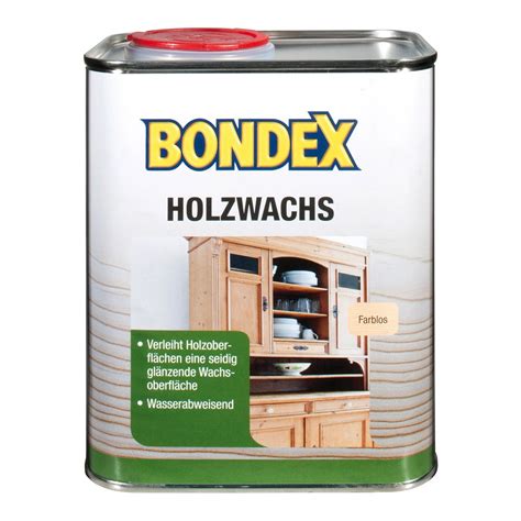 Bondex Holz Wachs Transparent 750 Ml Kaufen Bei OBI