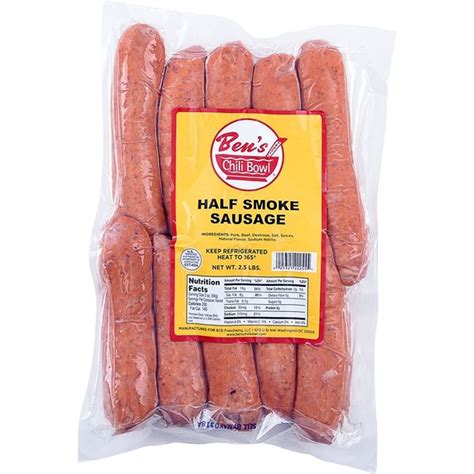 Ben's Chili Bowl Half-Smoke Sausage Chili Dog (2.5 lb) from Costco - Instacart