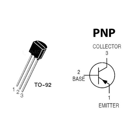 Transistor Bjt 2n3906 Pnp 40v 250mhz 200ma 625mw 30 300 Hfe