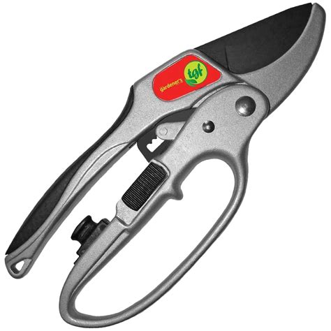 Ratchet Pruning Shears Gardening Tool Anvil Pruner