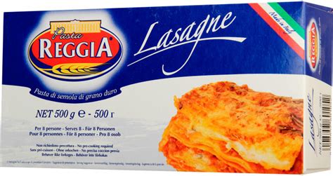 Макароны Pasta Reggia Lasagne листы для лазаньи Италия 500г - купить по ...