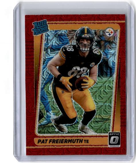 Donruss Optic Pat Freiermuth Red Mojo Rc Ebay