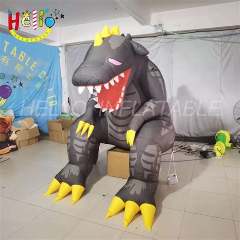 Custom inflatable cartoon animals inflatable Godzilla inflatable ...