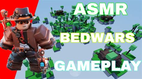 Asmr Gameplay Roblox Bedwars Season Youtube