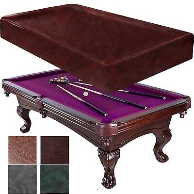 Ft Heavy Duty Leatherette Billiard Pool Table Cover Waterproof