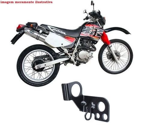 Suporte Do Pisca Traseiro Esquerdo Honda Xr 200 1997 A 2002 Trilha