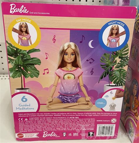 2022 Barbie Self Care Rise And Relax Doll Hhx64 Toy Sisters