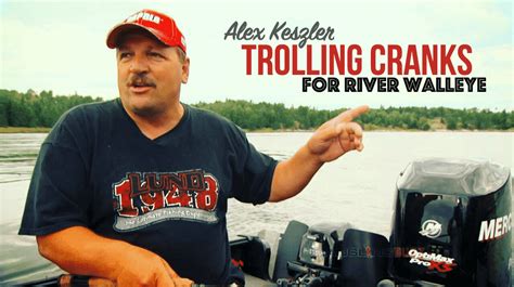 Trolling Crankbaits For River Walleyes