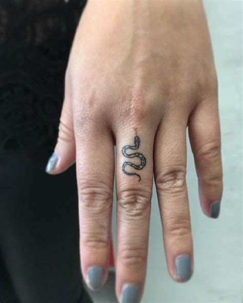 60 SNAKE TATTOO IDEAS Art And Design Finger Tattoo Designs Trendy