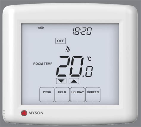 Myson Touch Programmable Room Thermostat Installation Instruction