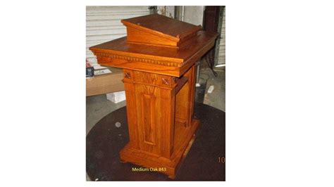 Church Wood Pulpit Pedestal No 8201 Podiums Direct