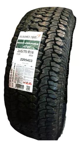 Caucho Goma 265 70r16 Kumho At51 Road Venture Nuevo MercadoLibre