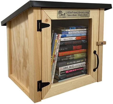 Little Free Library Kit In 2021 Wood Crafts Little Library Little