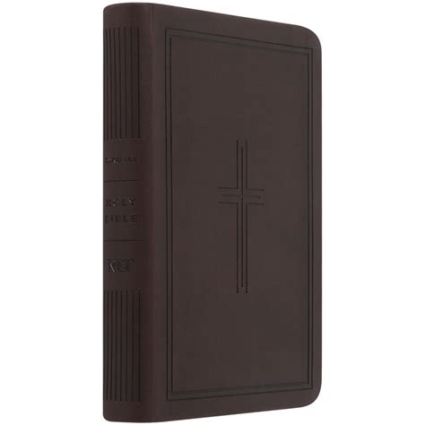 Nlt Compact Filament Bible Brown Cross Mardel