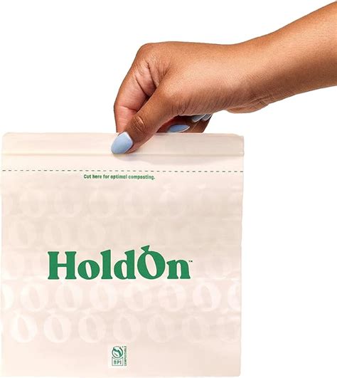 Amazon Holdon Zipseal Sandwich Bags Plant Based Food Safe And