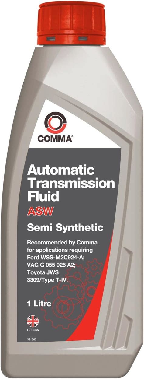 Comma ASW1L ASW 1L Automatic Transmission Fluid : Amazon.co.uk: Automotive