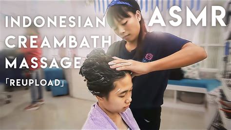 Asmr Relaxing Indonesian Creambath Massage Youtube