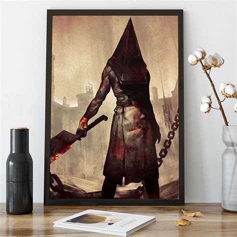 Quadro Decorativo Poster Silent Hill Dead By Daylight Arte Para Sala