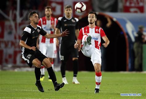 Crvena Zvezda Beats Suduva During Uefa Champions League St