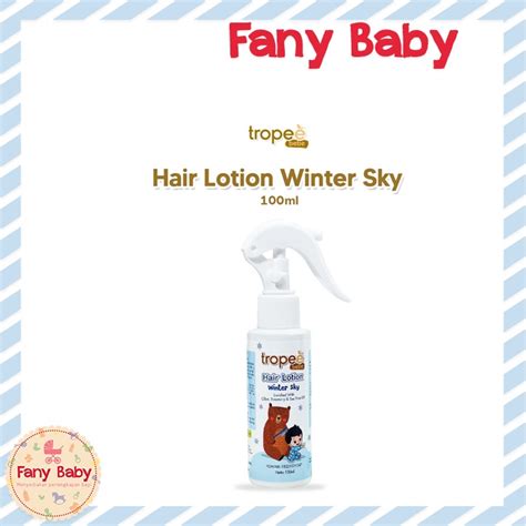 Jual TROPEE BEBE HAIR LOTION WINTER SKY 100ML Shopee Indonesia