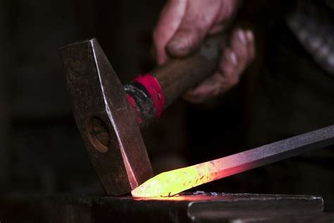 Blacksmithing Course (one to one) in a traditional forge on Dartmoor