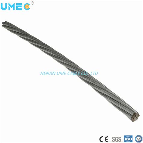 Zinc Coating Steel Core Electrical Power Transmission Lines Galvanized
