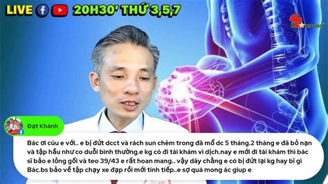 Rách Sụn Chêm Khớp Gối Cách Nhận Biết Và điều Trị Bác Sĩ Thể Thao Nguyễn Trọng Thuỷ Youtube