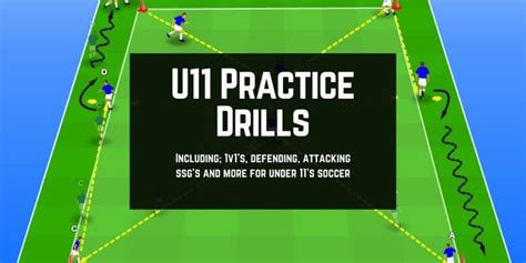 U10s Soccer Drills Best Under 10s Practice Drills Portable Sports