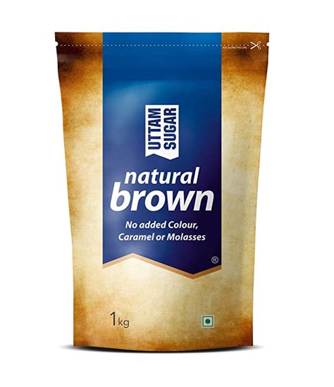 Uttam Sugar Natural Brown Sugar 1kg Amazon In Grocery Gourmet Foods