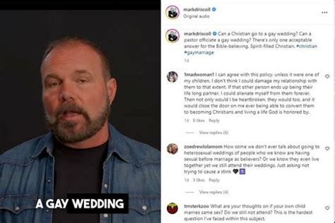 Mark Driscoll Says Christians Cant Attend Same Sex Weddings Comparing Them To Strip Clubs
