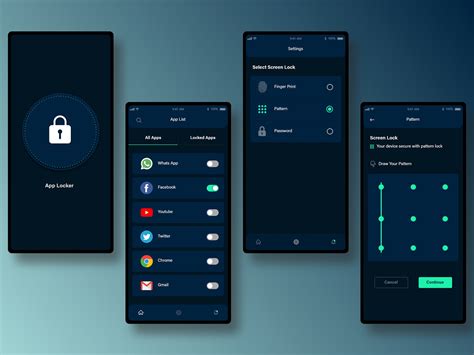 APP Locker on Behance