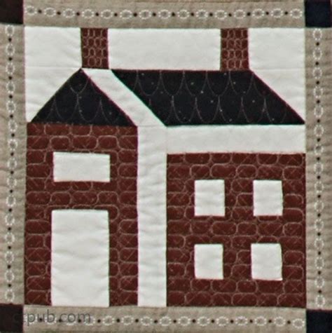 Make A Traditional School House Block House Quilt Patterns House