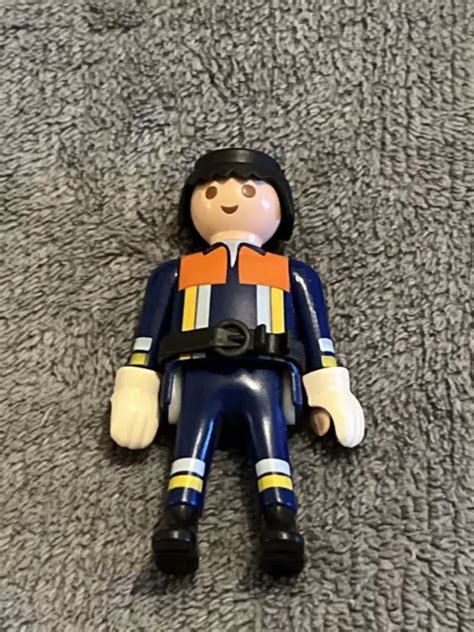 PLAYMOBIL PERSONNAGE Homme Pompier EUR 2 00 PicClick FR